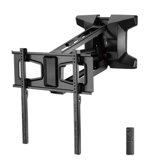 Suport Perete Electric Maclean MC-891, 37inch - 70inch, telecomanda, 35 Kg (Negru)