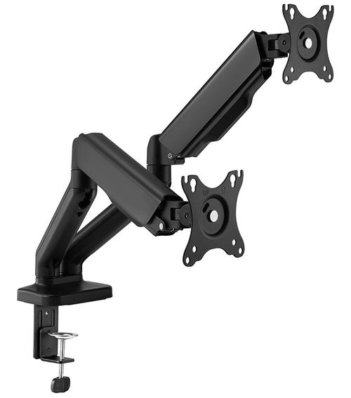 Suport Monitoare Cabletech UCH0208-2, 17” – 32”, 9 Kg/monitor (Negru)