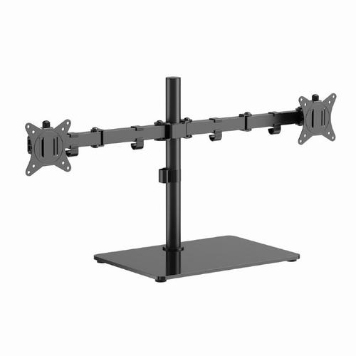 Suport monitoare Gembird MS-D2ST-01, 17inch - 32inch, 9 kg/monitor (Negru)