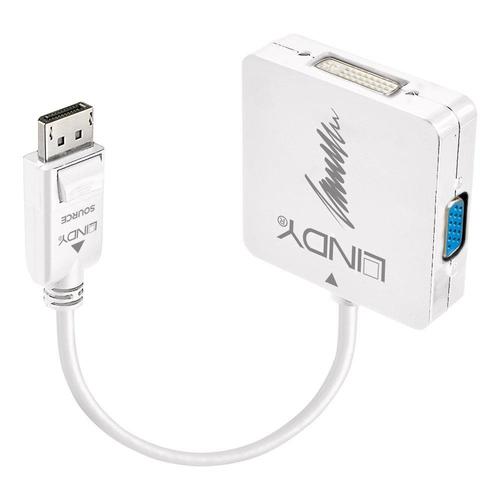 Adaptor Lindy LY-41028, DP 1.2 - HDMI, DVI, VGA