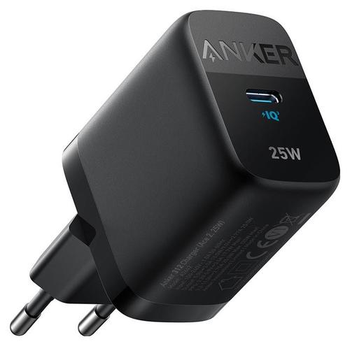 Incarcator retea Anker 312 Ace, 25W, USB-C, Super Fast Charger, compatibil Samsung, Apple (Negru)