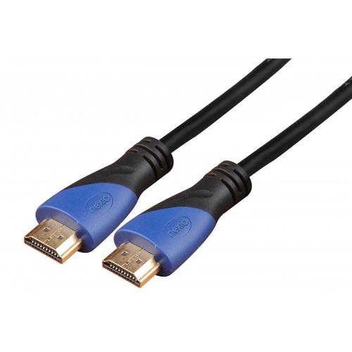 Cablu HDMI, V1.4, tata-tata, 4K@30hz, 1080P, High Speed Ethernet, contacte aurite, 15m, Nexio NX-VN-HD04-15M