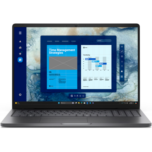 Laptop Dell Pro 16 PC16250 (Procesor Intel® Core™ 5 220U (12M Cache, up to 5.0 GHz), 16inch FHD+, 16GB DDR5, 512GB SSD, Intel Graphics, Windows 11 Pro, Negru)