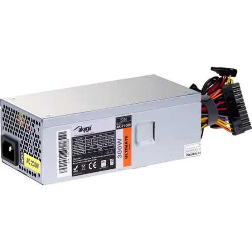 Sursa alimentare Akyga Power Supply TFX 300W AK-T1-300 P4 APFC FAN 3xSATA