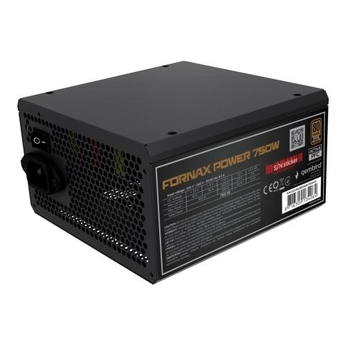 Sursa Gembird Fornax Power 750W, 750W, 80+ Bronze