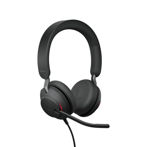 Casti cu microfon Jabra Evolve2 40 SE, USB-C, UC Stereo (Negru)