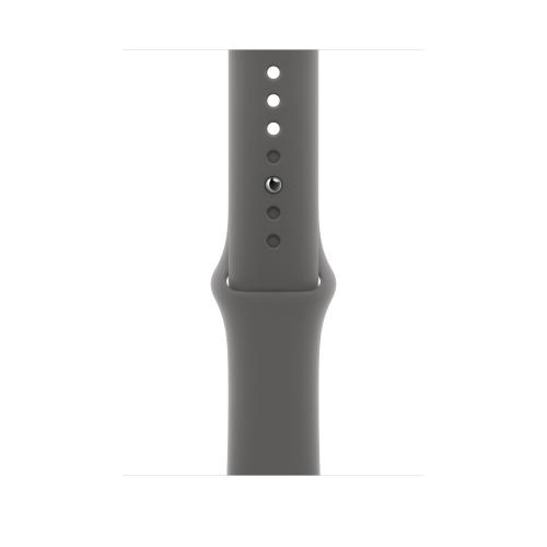 Curea Smartwatch Apple MXLX3ZM/A pentru Watch 46mm, Sport Band, S/M (Gri)