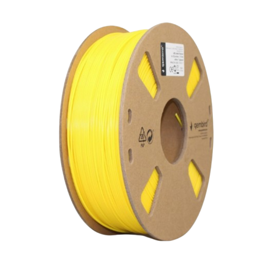 Filament Gembird 3DP-ABS1.75HY-01-Y, ABS, 1.75mm, 1kg (Galben)