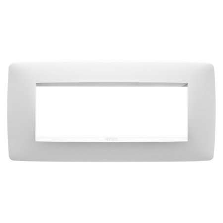 O PLACA - DIN TEHNOPOLIMER VOPSIT - 6 MODULE - ALB SATINAT - CHORUSMART