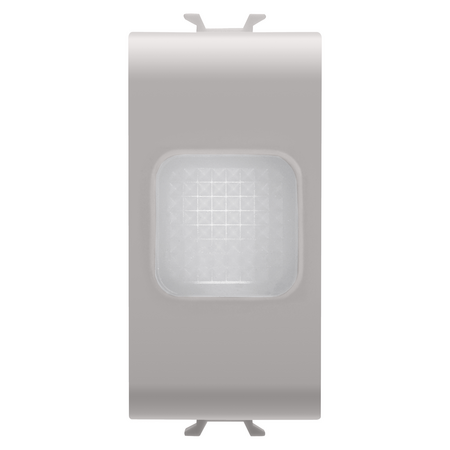 LAMPA OPACA SATINATA - 230V ac 50/60 Hz 1h - 1 MODUL - BEJ SATINAT NATURAL - CHORUSMART