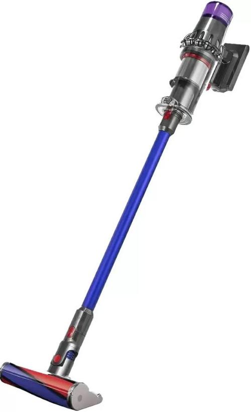 Aspirator vertical Dyson V11 Total Clean, 545 W, 29.4V, 0.76l, Autonomie 60 minute, Nichel/ Albastru