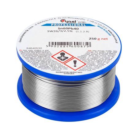 Rola fludor Cynel SN60PB40 CYNEL 3.0mm 250g