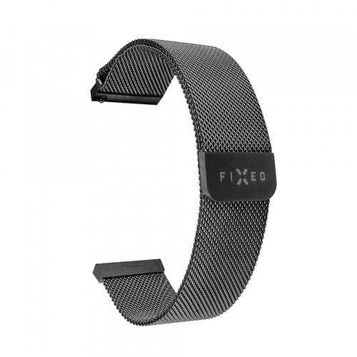 Curea Fixed Mesh pentru Huawei Watch / Xiaomi Watch Series, 22mm, Negru