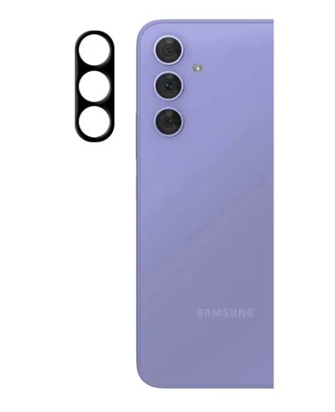 Folie de protectie Camera spate WZK pentru Samsung Galaxy S25+ S936, Sticla Securizata, Neagra