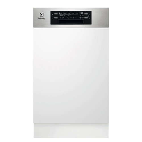 Masina de spalat vase incorporabila Electrolux EEM43300IX, 10 seturi, 8 programe, Clasa D (Alb)