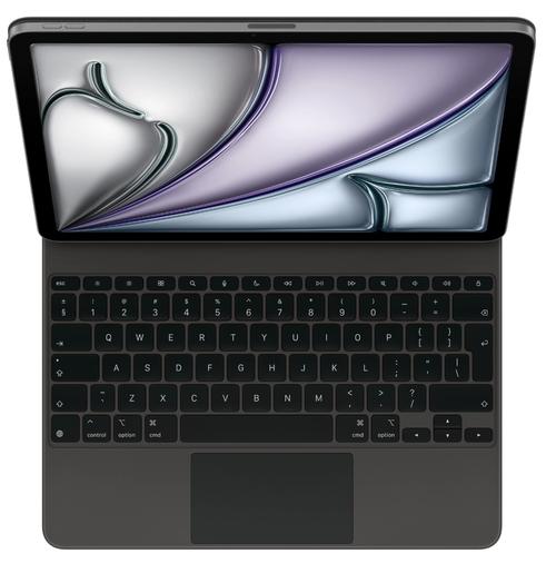 Husa cu tastatura Apple Magic Keyboard pentru Apple iPad Air 13-inch (M3), Layout International English (Negru)