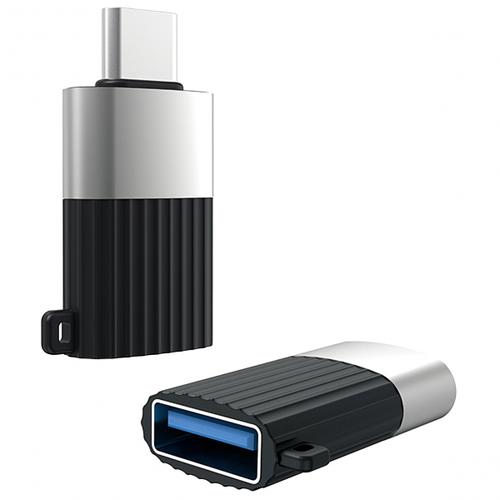 Adaptor XO Design NB149-F, OTG USB-A - USB-C (Negru/Gri)
