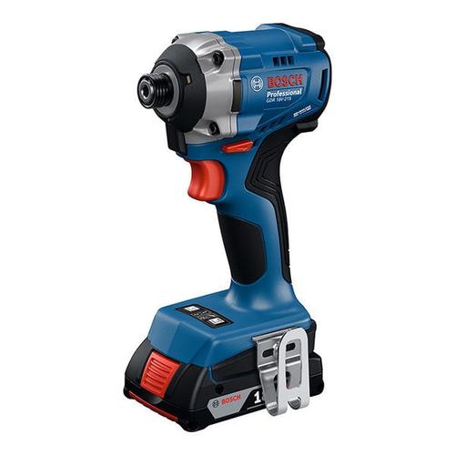 Masina de insurubat/desfiletat cu percutie (bormasina) pe acumulator Bosch Professional GDR 18V-215, 18 V, 3.300 rot/min, 215 Nm, 1/4inch prindere, fara acumulator/incarcator