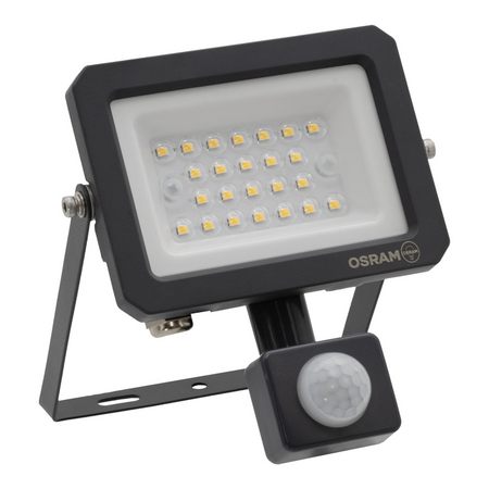 Lentilă LEDVANCE Floodlight Lens Sensor 20 W 840 Dark Grey, IP65, gri închis