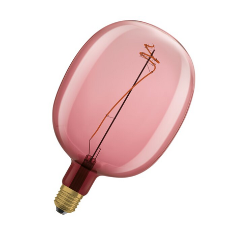 Bec LED Ledvance (Osram)  Vintage 1906 Ballon 15 Filament DIM 4,5 W 816 Pink E27, 220 lm, 1600 K, 320°, dimabil