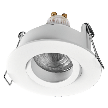 Bec LED spot LEDVANCE SMART+ MATTER LED Spot Recess GU10 IP65 Adjustable 4,7 W RGBW White, 250 lm, 6500 K, 36°, alb