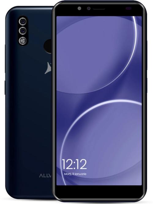 Telefon Mobil Allview A30 Plus, Procesor ARM Cortex-A7, Ecran IPS 6inch, 2GB RAM, 32GB Flash, Camera Duala 8MP + CIF, Wi-Fi, 3G, Dual Sim, Android (Albastru)