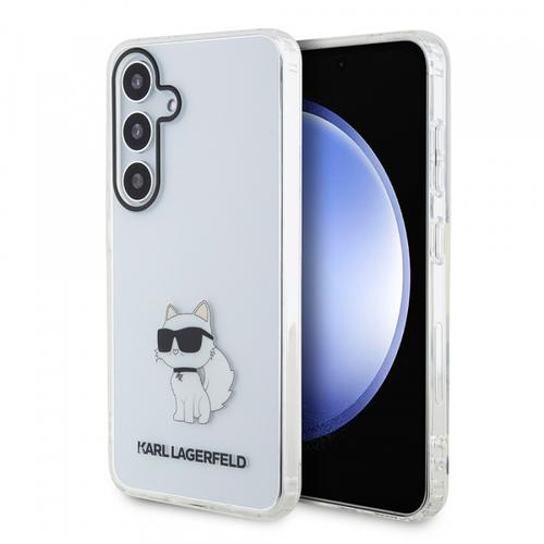 Husa pentru Samsung Galaxy S24 S921, Karl Lagerfeld, IML Luxury Choupette (Transparent)