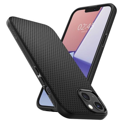 Husa Protectie Spate Spigen Liquid Air pentru iPhone 13 Mini (Negru)