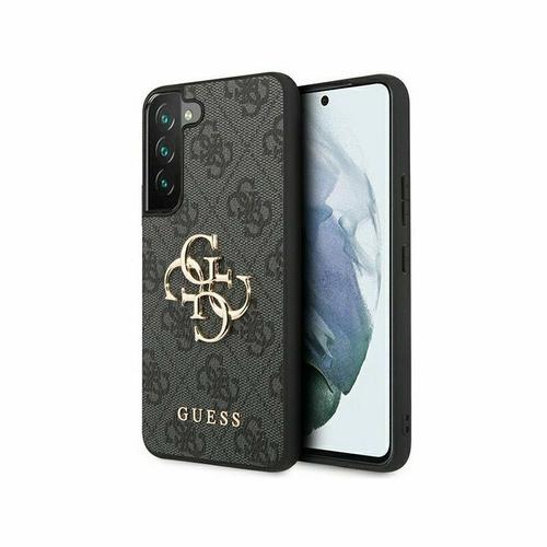 Husa de protectie Guess 4G Metal Logo pentru Samsung Galaxy S23 (Gri)