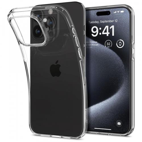 Husa pentru Apple iPhone 15 Pro, Spigen, Liquid Crystal, Transparenta