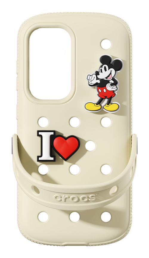 Husa Protectie Spate Samsung Crocs GP-FPS931SBAUW pentru Galaxy S25 (Bej)