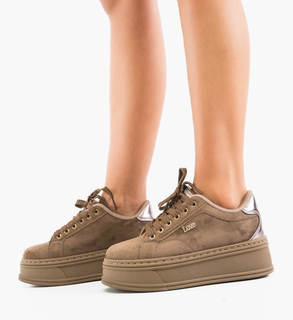 Sneakers dama Rown Khaki