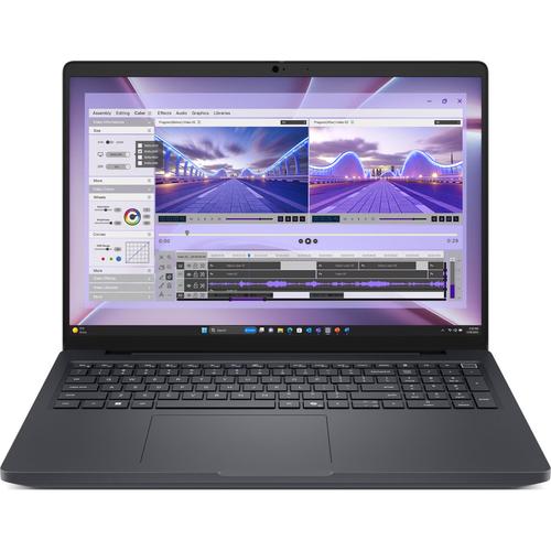 Laptop Dell Pro Max 16 MC16250 (Procesor Intel® Core™ Ultra 7 265H (24M Cache, up to 5.30 GHz), 16inch FHD+, 32GB DDR5, 1TB SSD, RTX PRO 1000 Blackwell @8GB, Linux, Negru/Gri)