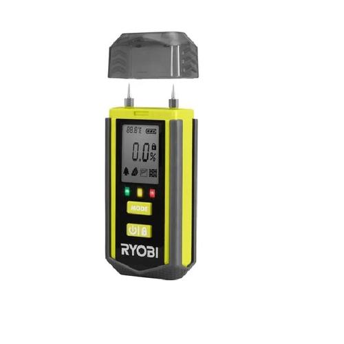 Contor de umiditate Ryobi, 124 x 50 x 26 mm, Pe baterii, Multicolor