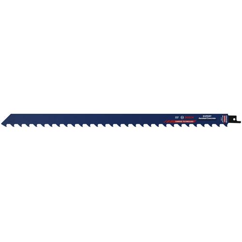 Panza de fierastrau sabie Bosch Expert Aerated Concrete S2041HM 2608900413, 12.7 mm spatiere dinti, 400 mm lungime