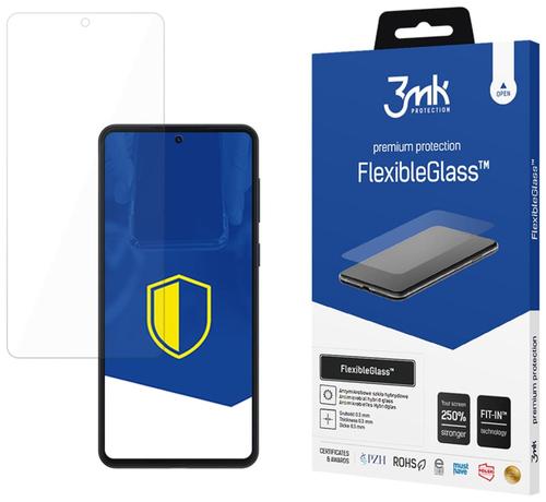 Folie protectie sticla 3mk FlexibleGlass pentru Samsung Galaxy M55 (Transparent)