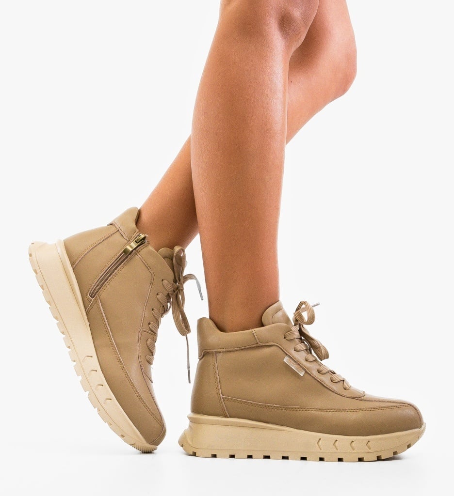 Sneakers dama Tek Khaki