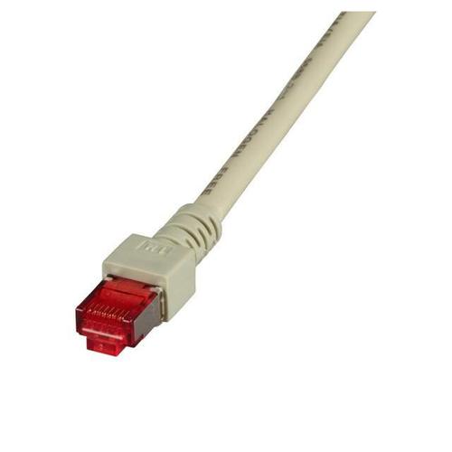 Cablu de retea din fibra optica cu miez de cupru , EFB Elektronik , S/FTP Cat.6 LSZH 3m, gri