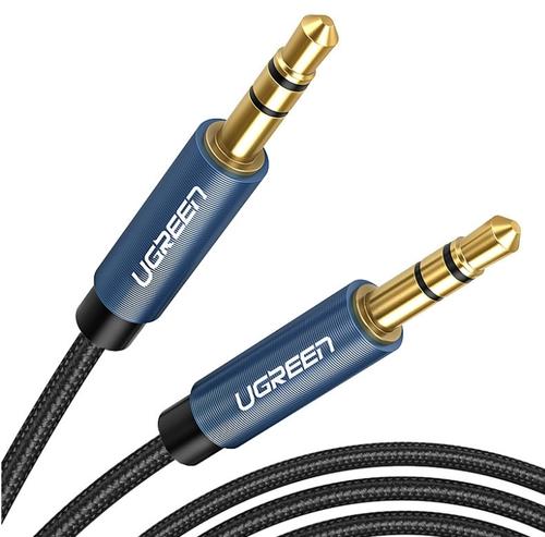 Cablu Audio 3.5mm - 3.5mm UGREEN AV112, 1.5m, Albastru