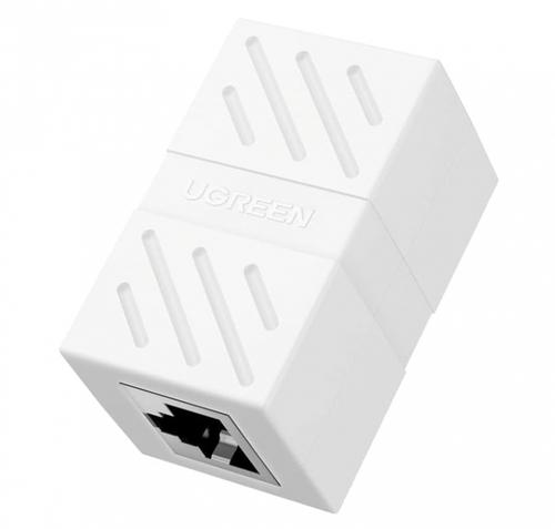 Adaptor Retea UGREEN NW114, RJ45 (Mama) - RJ45 (Mama), Alb