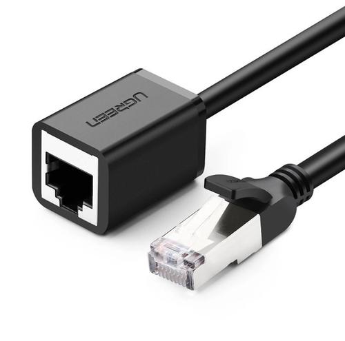 Adaptor Retea UGREEN NW112, RJ45 (Mama) - RJ45 (Tata), Negru