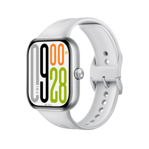 Smartwatch Xiaomi Redmi Watch 5, Ecran LCD 2.07inch, Bluetooth, Android/iOS, Autonomie 18 zile, Rezistenta la apa 5 ATM (Argintiu/Gri)