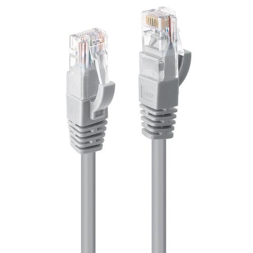 Cablu Lindy 5m Cat.6 U/UTP, Gri