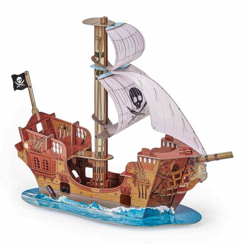 Figurina Papo - Pirati si corsari, Corabia piratilor