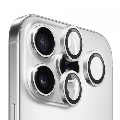 Folie de protectie Camera Spate Blueo Metal Frame pentru Apple iPhone 14 Pro Max / 14 Pro, Sticla Securizata