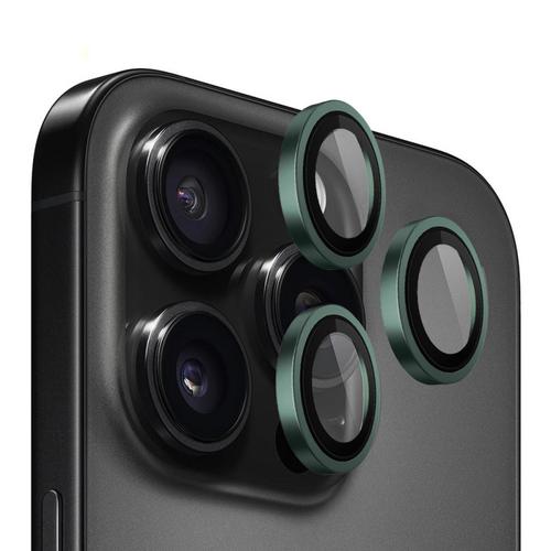 Folie de protectie Camera Spate Blueo Metal Frame pentru Apple iPhone 13 Pro Max / 13 Pro, Sticla Securizata