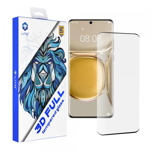 Folie de protectie Ecran Lito pentru Huawei P50 Pro, Sticla Securizata, Full Glue, 3D