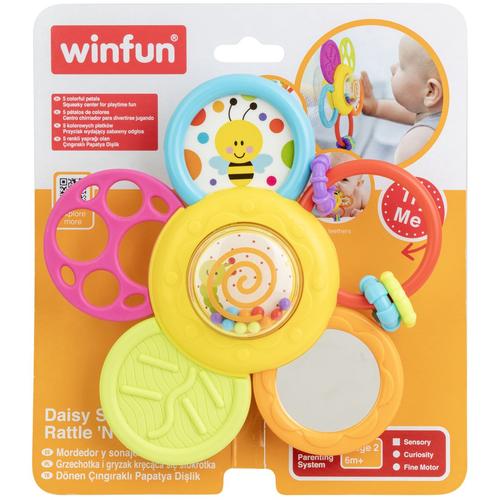 Jucarie dentitie si zornaitoare Winfun - Margareta