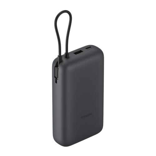 Acumulator extern Xiaomi BHR9738GL, 22.5 W, 20000 mAh, Cablu integrat USB-C (Gri)