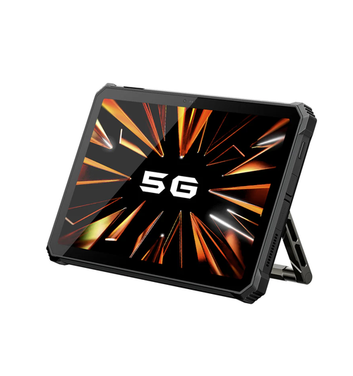 Tableta Blackview Active 12 Pro Rugged, Ecran FHD+ 11inch, Proiector 200 lumeni, Procesor MediaTek Dimensity 7300 Octa-Core, 12GB RAM, 256GB Flash, 108MP, Bluetooth, Wi-Fi, Android, 5G, Dual SIM, Fara incarcator (Negru)